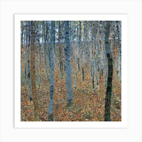 Birch Forest Art Print