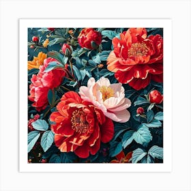 Blooming Beauties 02 Art Print