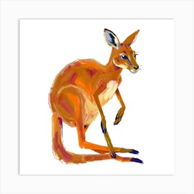 Kangaroo 03 Art Print