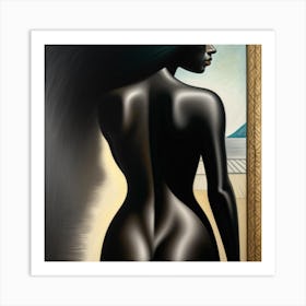 'Black Woman' Art Print