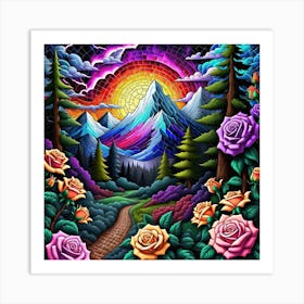 Rainbow In The Sky 1 Art Print