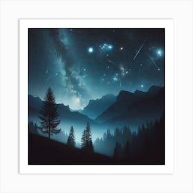 Night Sky Art Print