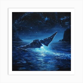 Humpback Whale Art Art Print