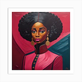 African Woman 11 Art Print