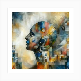 Portrait Of A Woman Art Print