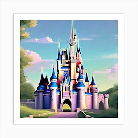 Cinderella Castle 67 Art Print