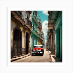 Cuba - Cuba Stock Videos & Royalty-Free Footage Art Print