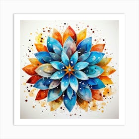 Watercolor Flower 5 Art Print