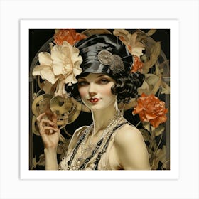 The Flapper Frank Xavier Leyendecker Art Print 1 Art Print