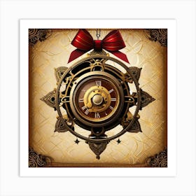 Clock 1 Art Print