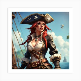 Pirates Of The Caribbean 15 Art Print