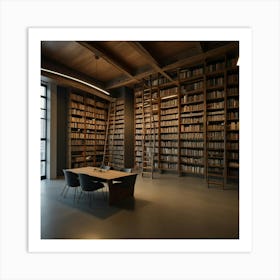 Default Create A Unique Of Library 2 Art Print