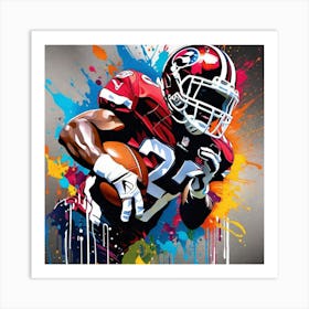 Nfl Player 1 Art Print