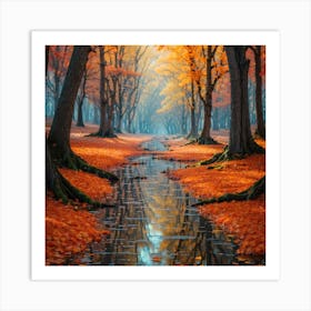 Autumn Forest Art Print