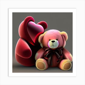 Teddy Bears Art Print