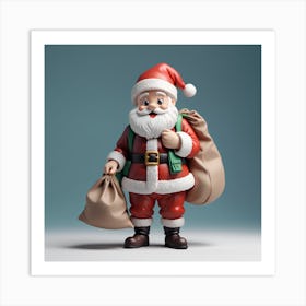 Santa Claus Art Print