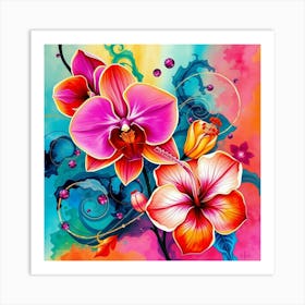 Orchids 2 Art Print