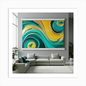 Abstract Painting Art Print