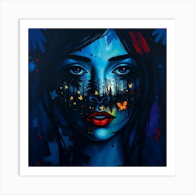 'Blue Dream' Art Print