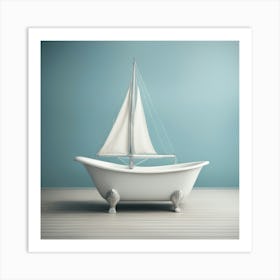 Sailtub Art Print