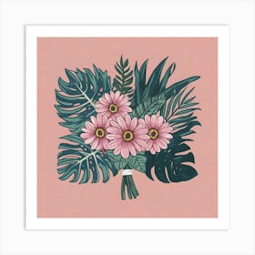 Bouquet Of Flowers 25 Art Print