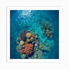 Great Barrier Reef60 Art Print