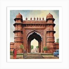 Rajasthan Gate 1 Art Print