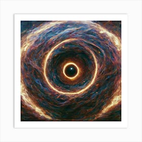 Black Hole 14 Art Print