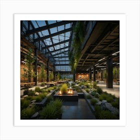 Atrium 3 Art Print