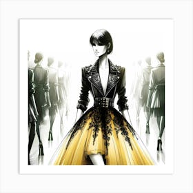 Fashion Illustration 4 Art Print