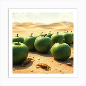 Desert Apples Art Print