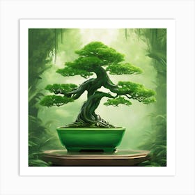 Discovering The Joy Of Bonsai Art Print