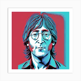 John Lennon The Musician Art Print
