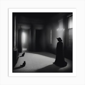 Ghosts In The Dark Art Print