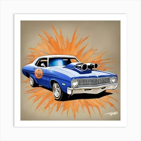 Chevrolet Nova Art Print