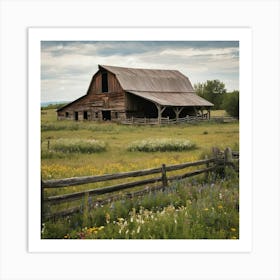 Rustic Charm Art Print