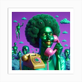 Afrophone Art Print