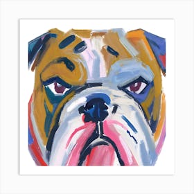 Bulldog 01 Art Print