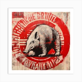 Armadillo 3 Art Print