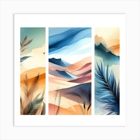 Abstract Landscapes Art Print