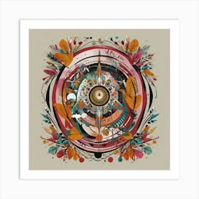 Compass Art Print