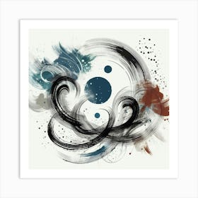 Abstract Painting 1 Art Print