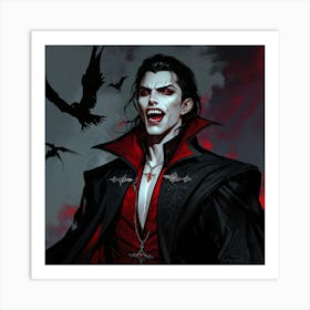 Dracula 15 Art Print