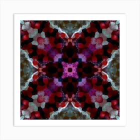 Abstract Kaleidoscope 1 Art Print