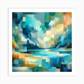 Abstract Painting 61 Art Print