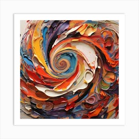 Abstract Painting 15 Art Print