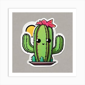 Cactus - Sticker Art Print