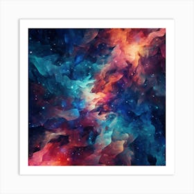 Space Nebula 3 Art Print