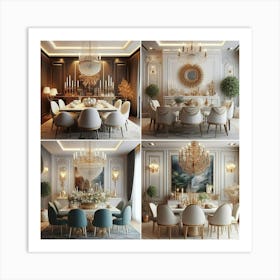 Dining Room 6 Art Print