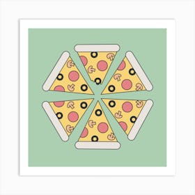 Pizza Slice Food Italian Art Print
